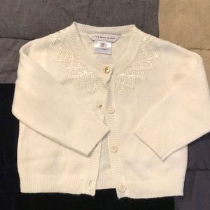 Little Marc Jacobs ivory cardigan